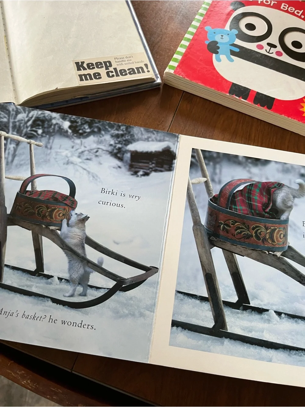 Three different books